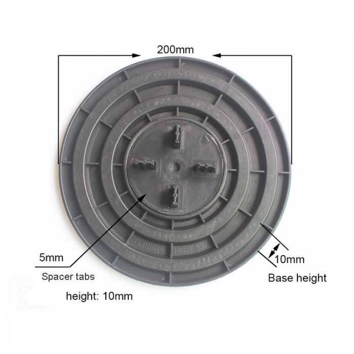 taurus fixed height pedestal