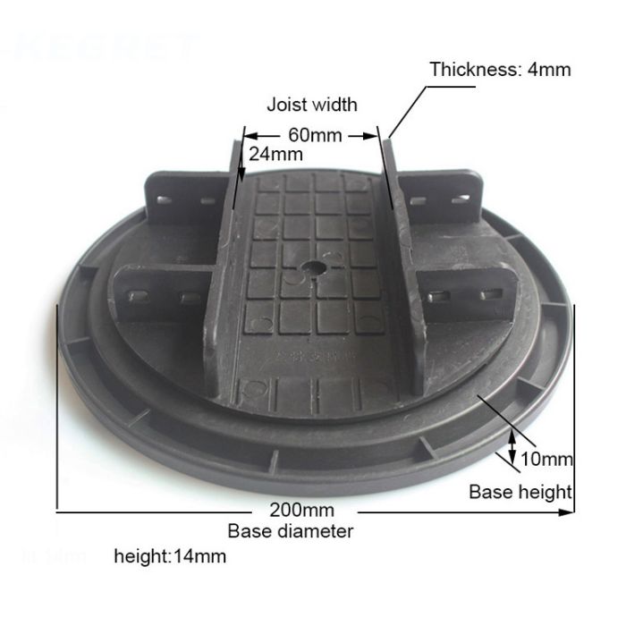 taurus fixed height pedestal